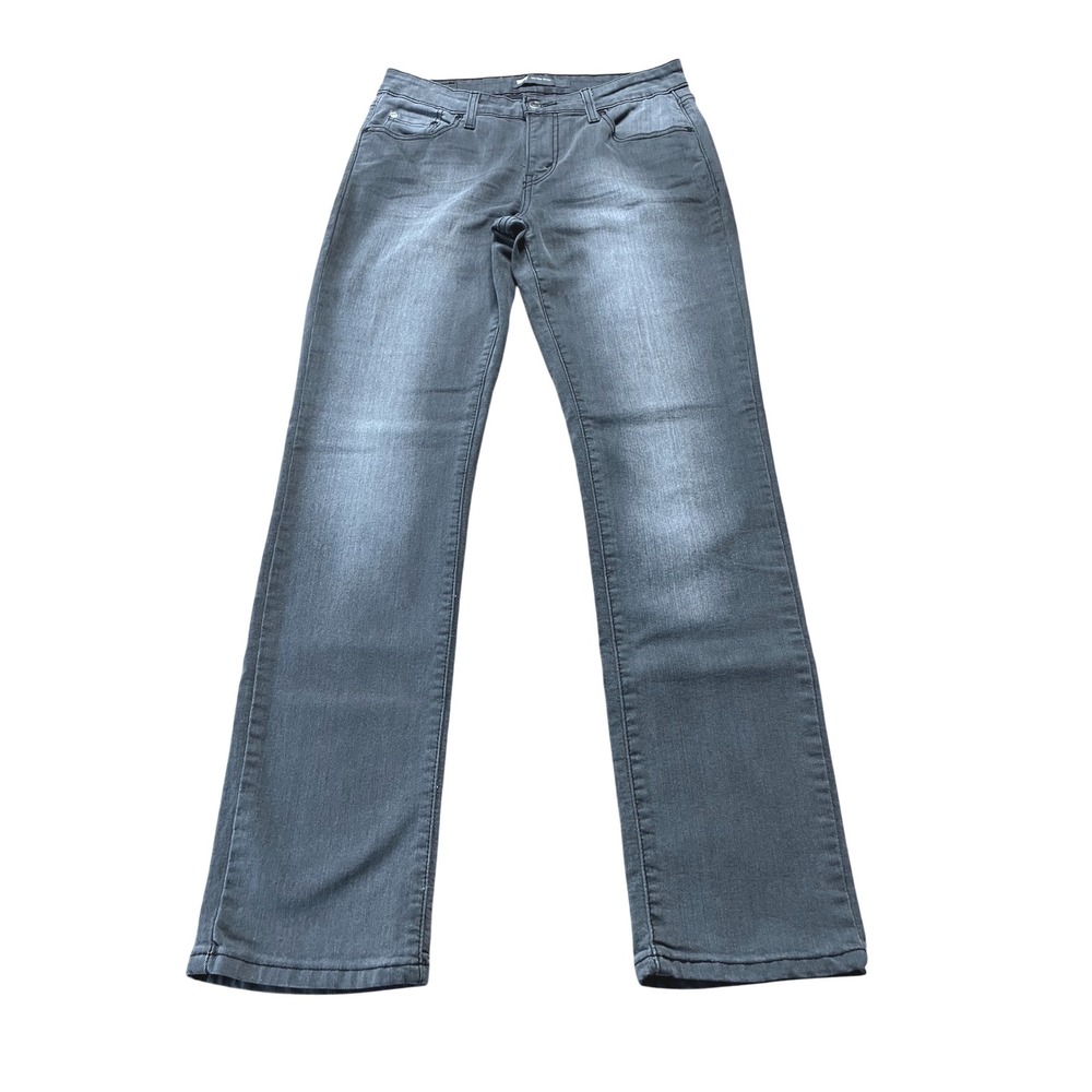 Levi's‎ Midrise Skinny Grey Denim Faded Womens Jeans Boho Grunge Size 28
